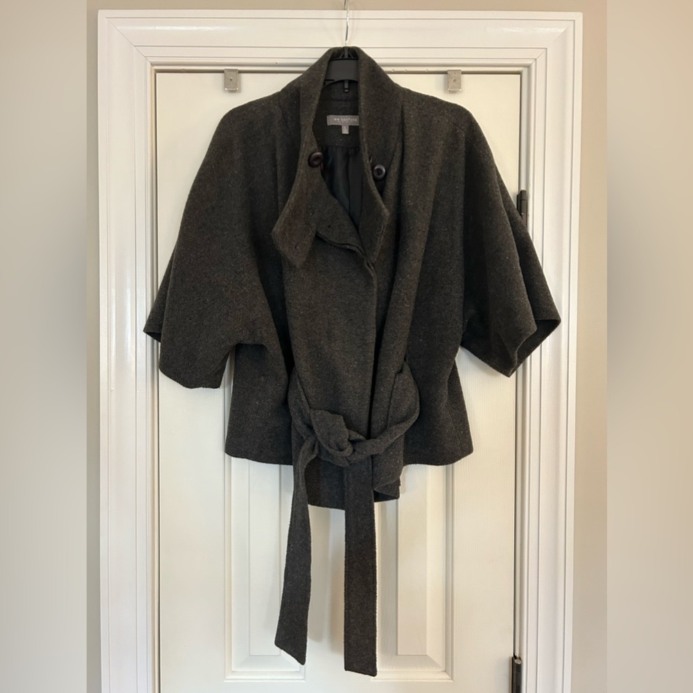 MM Couture Wool 3/4 Sleeve Jacket, Size L